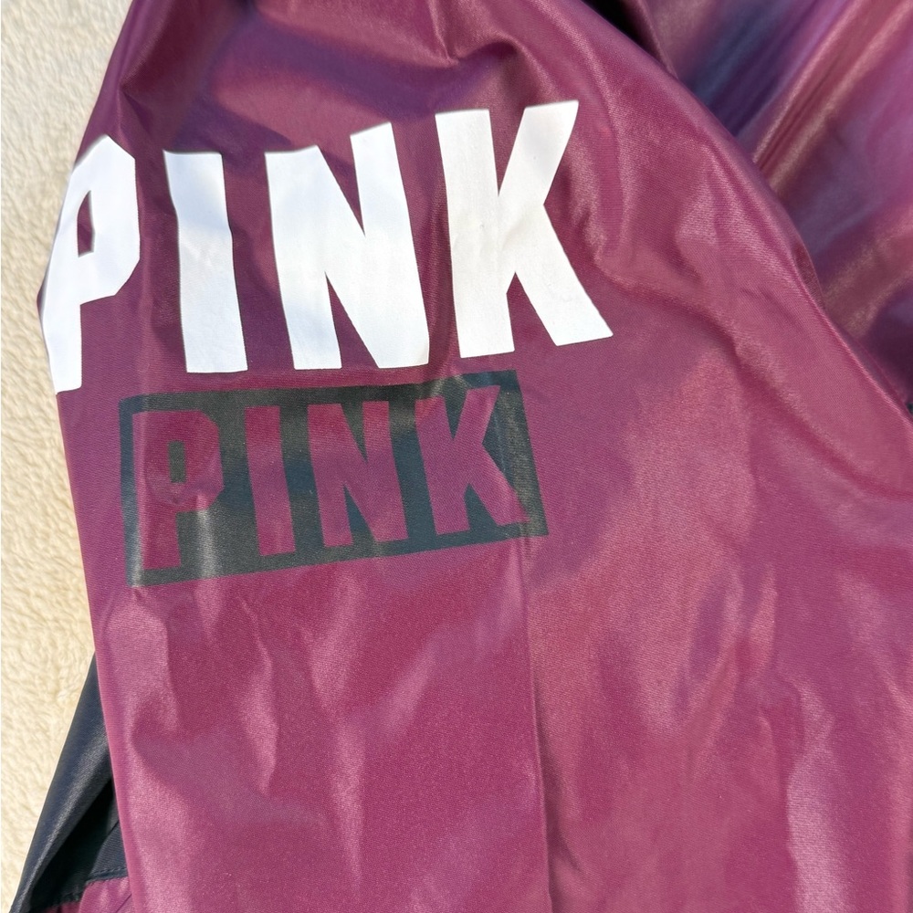 PINK Victoria's Secret Maroon Jacket XS - Picture 4 of 12